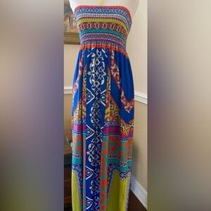 Flying Tomato Smocked Maxi Dress